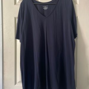 Dark Blue Lane Bryant 18/20L Tee
